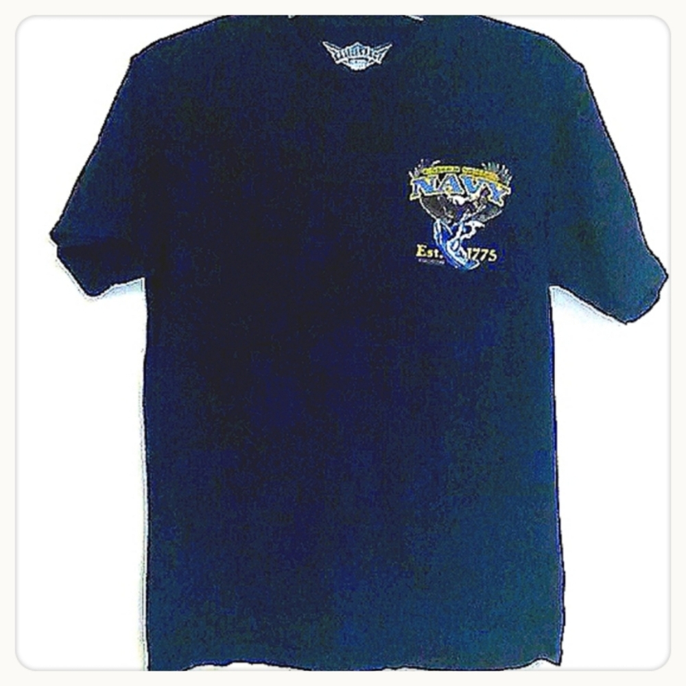 Battlespace US Navy black tshirt Medium